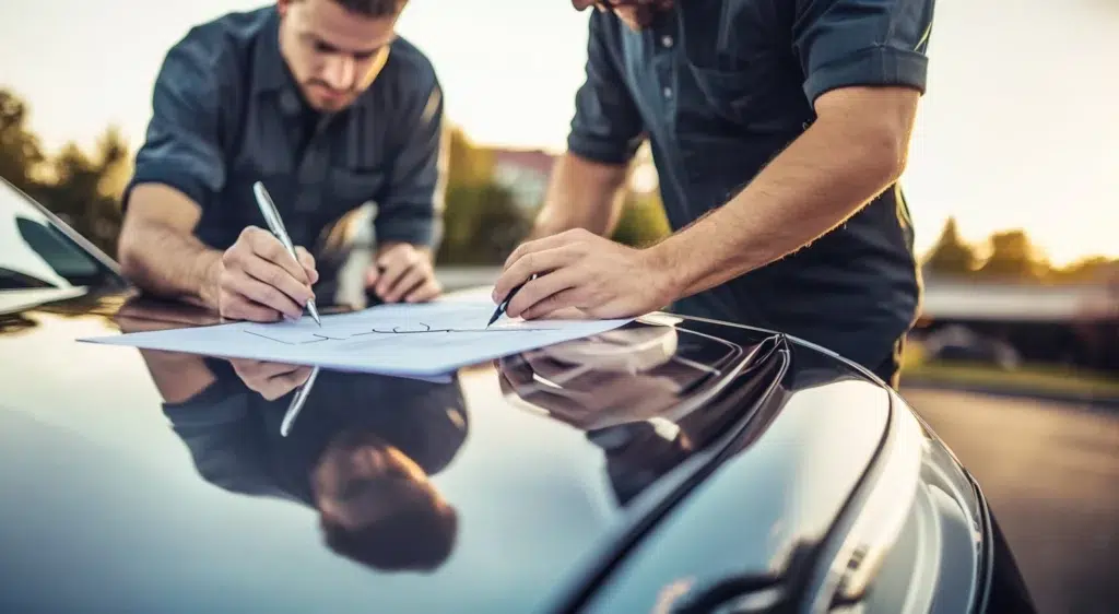 Comment remplir un constat amiable après un accident Tesla